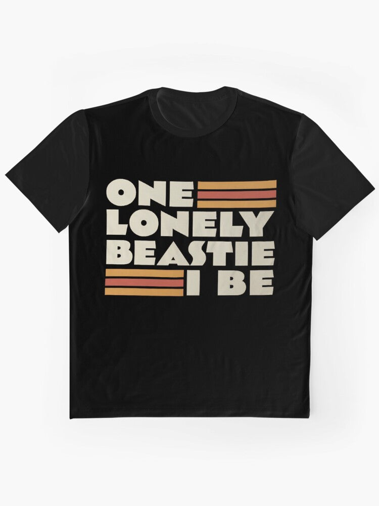 One Lonely I Be Beastie Boys Graphic T Shirt Minimal Style