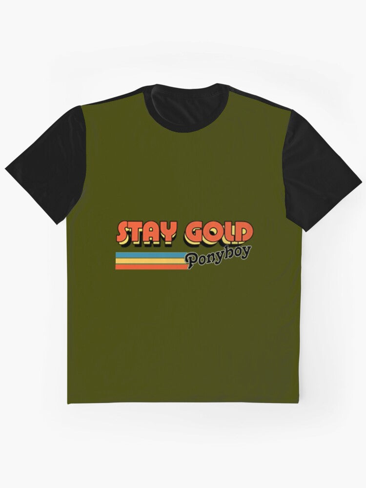 Stay Gold Ponyboy Retro Movie Graphic T Shirt US Trend