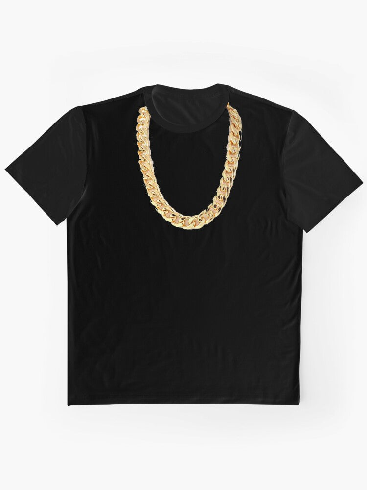 Graphic Gold Chain T Shirt