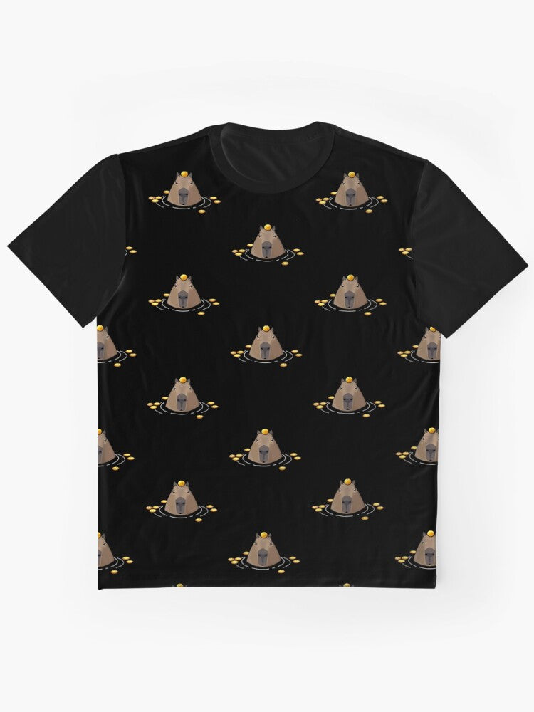 Capybara Graphic T Shirt Minimal Style