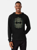 RETRO TRIBAL PATTERNS Lightweight Hoodie Hoodie Cold Weather Trending US
