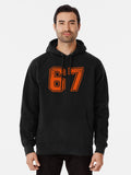 Funny Halloween Six Seven Meme Pullover Hoodie | Premium Unisex T-Shirt, Trending Graphic Tee