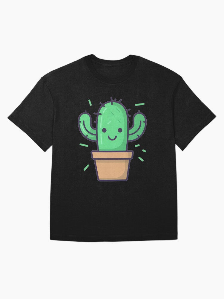 Cute Tiny Cacti Cactus Succulent Lover Oversized T Shirt
