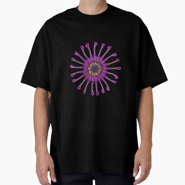 Flower Power Spider Purple Oversized T-Shirt for Sale by Plantsandbugs