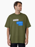 Like Cats Better Text Message Oversized T Shirt