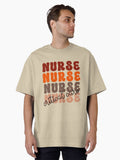 Critical Care Nurse Fall Oversized T Shirt