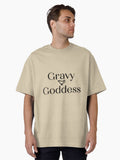 Gravy Goddess Design with Gravy Boat Oversized T Shirt T Shirt Trending US Gift Ready