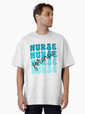 Forensic Nurse Aqua Oversized T Shirt