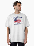 Pro-America Anti-Trump Oversized T-Shirt