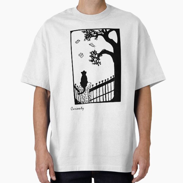 Curiosity Oversized T-Shirt for Sale by TinkM