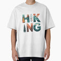 Hiking Travel Camping Alaska Oversized T-Shirt for Sale by Sunset4Bones