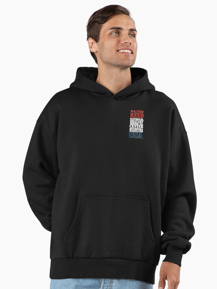 Walter Reed National Military Medical Center Premium Oversized Hoodie Hoodie Cold Weather Trending US