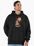 Carp Tattooed Cat Premium Oversized Hoodie Hoodie Premium Print Daily Wear
