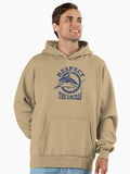 Respect The Locals Vintage Shark Premium Oversized Hoodie Hoodie Streetwear Style Gift Ready