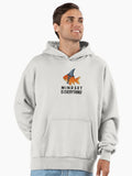 Mindset is Everything Goldfish Shark Funny Motivational Big Fish Motivational Premium Oversized Hoodie Hoodie Streetwear