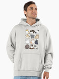 Cats Cats Cats Premium Oversized Hoodie Hoodie Cold Weather Trending US