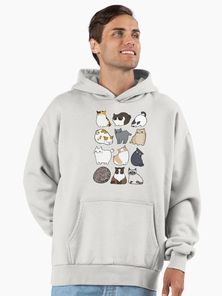 Cats Cats Cats Premium Oversized Hoodie Hoodie Cold Weather Trending US