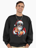 Funny Six Seven 6 7 Meme Santa Christmas Shirt Men Boys Teen Premium Oversized Sweatshirt | Premium Unisex T-Shirt, Trending Graphic Tee