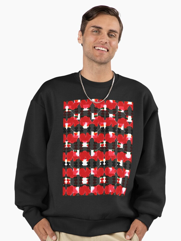 Abstract Geometric Patterns 2 Premium Oversized Sweatshirt T Shirt Trending US