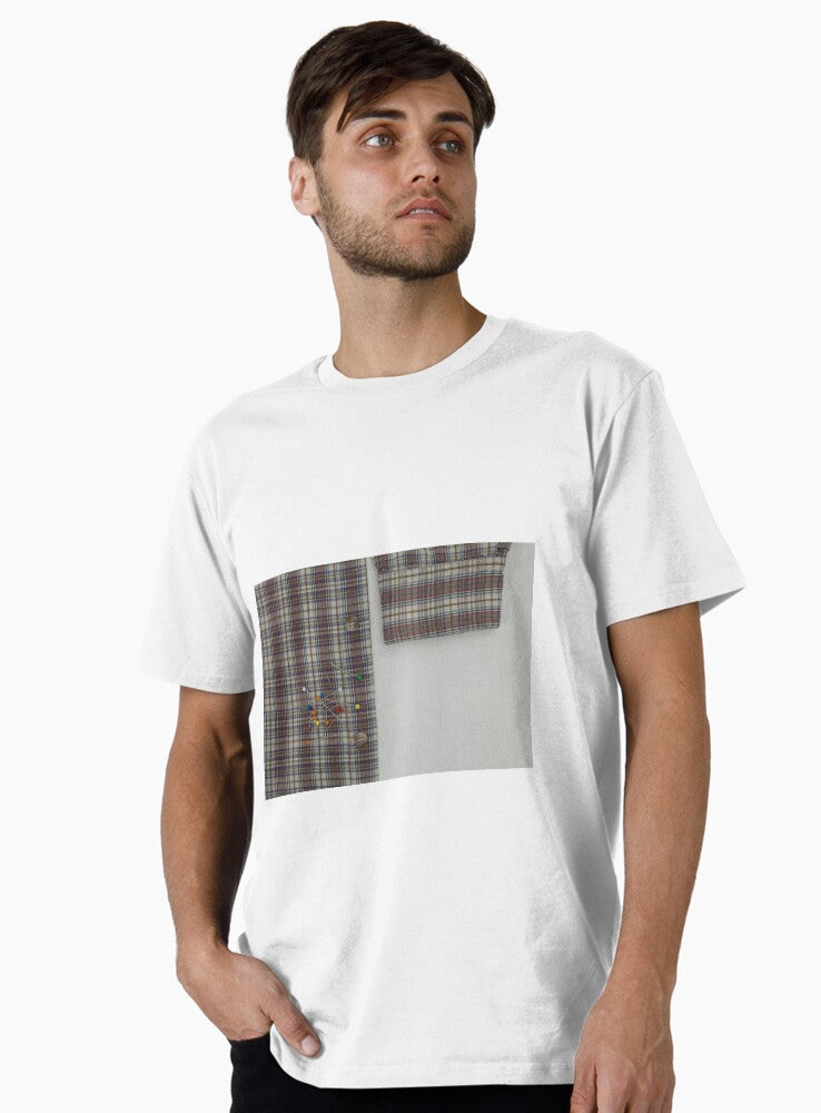 checkered man s shirt Premium T Shirt T Shirt Viral TikTok Daily Wear
