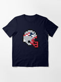 New England Football Team 8-Bit Helmet Only Essential T-Shirt