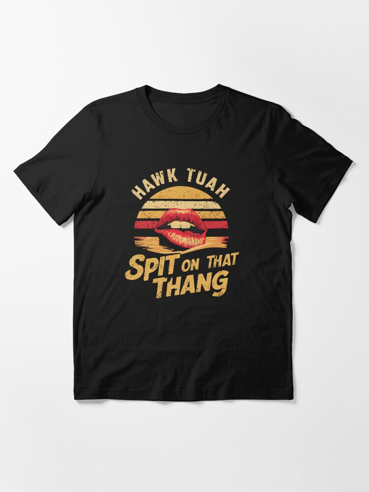 Funny Hawk Tuah Spit On That Thang Meme Essential T Shirt
