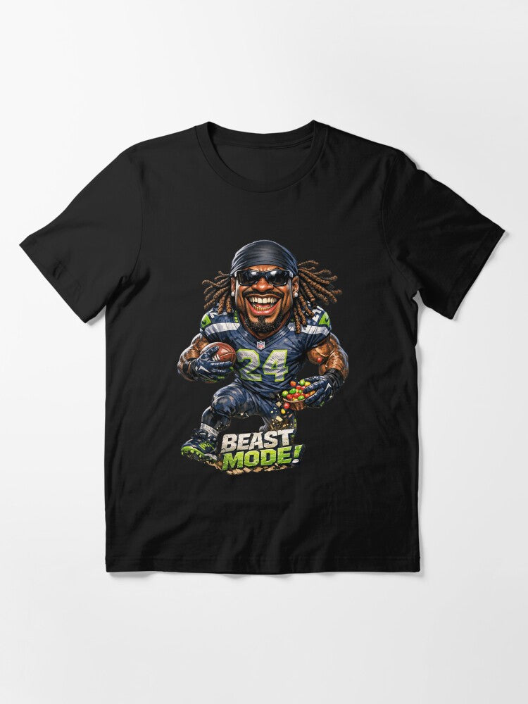 Beastmode Lynch Caricature Essential T-Shirt