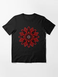Crimson Fire Mandala Essential T-Shirt