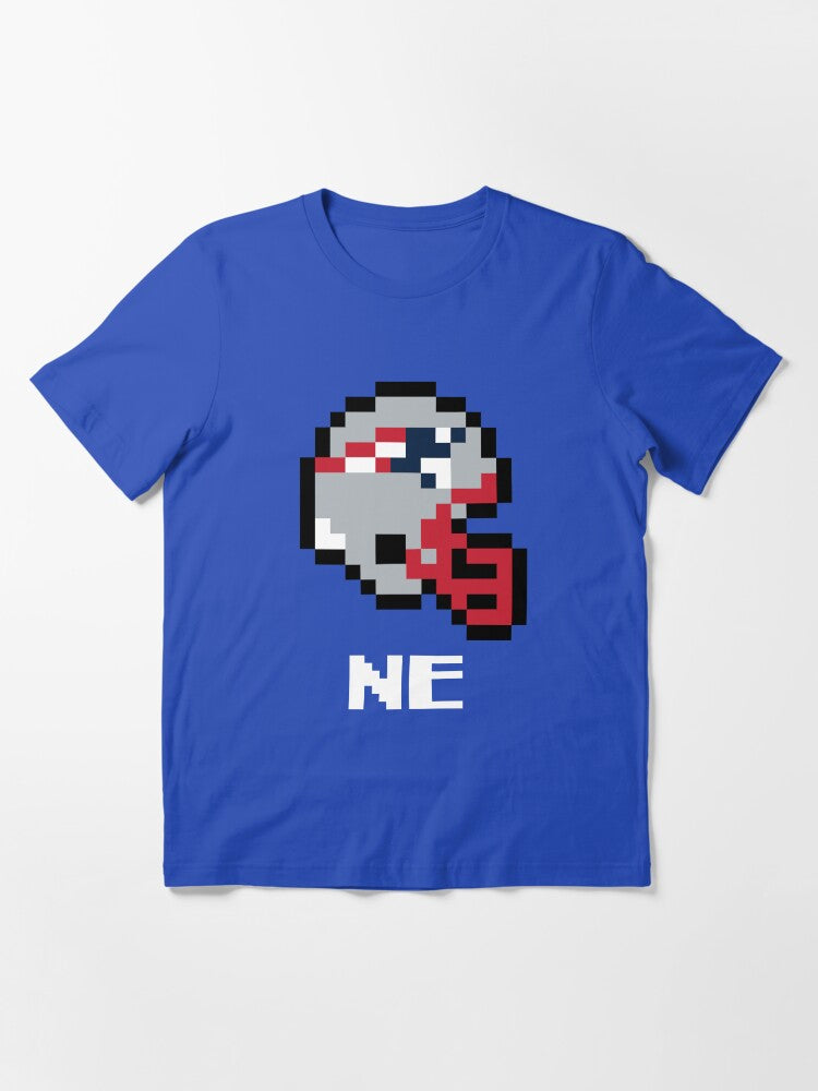 New England Retro Football Video Game Helmet Essential T-Shirt