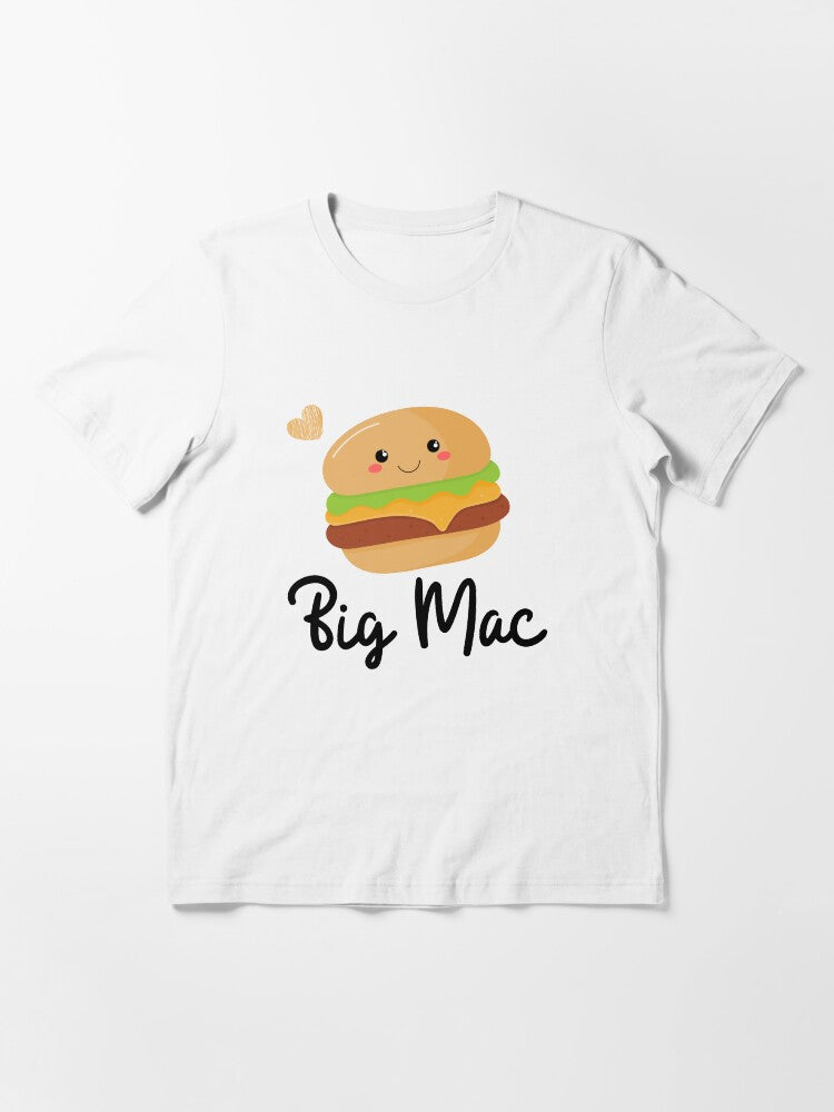 Funny Big Mac T Shirt Cute Burger Fast Food Lovers Essential