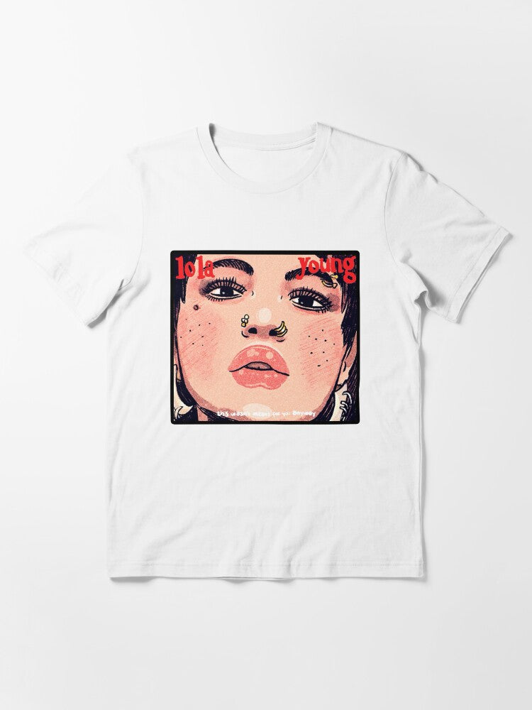 T Shirt Top Singer Face Essential