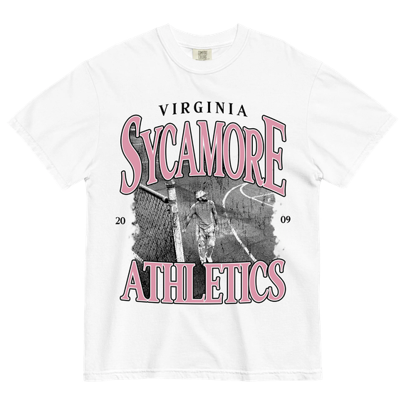 Sycamore Athletics Tee White