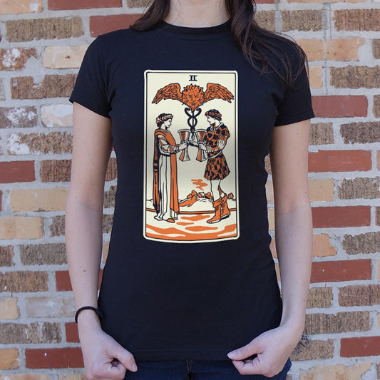 Tarot Two Of Cups 6dollarshirts T Shirt Premium Print