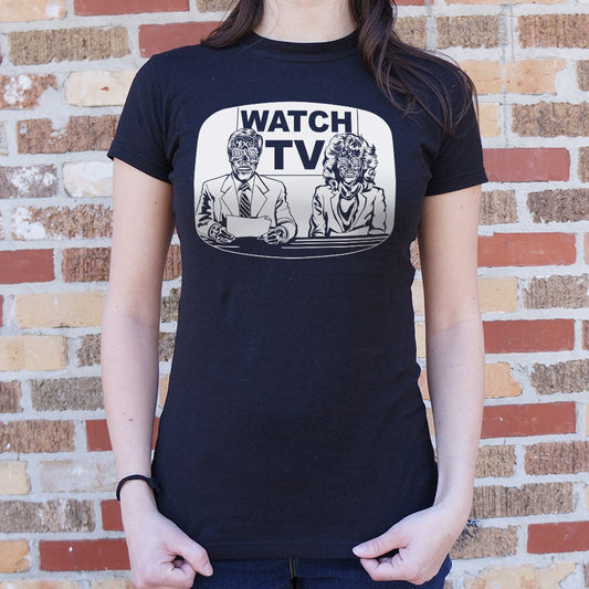 They Live On Tv 6dollarshirts T Shirt Minimal Style