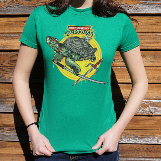 Elderly Normal Ninja Full Color 6dollarshirts T Shirt Premium Print