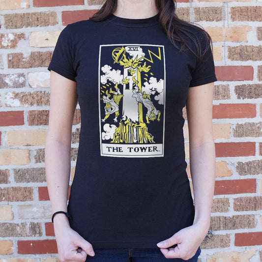 Tarot Tower 6dollarshirts T Shirt Everyday Wear